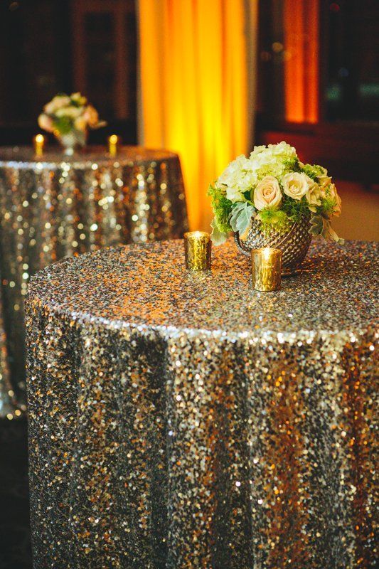 Sequin Table Covers