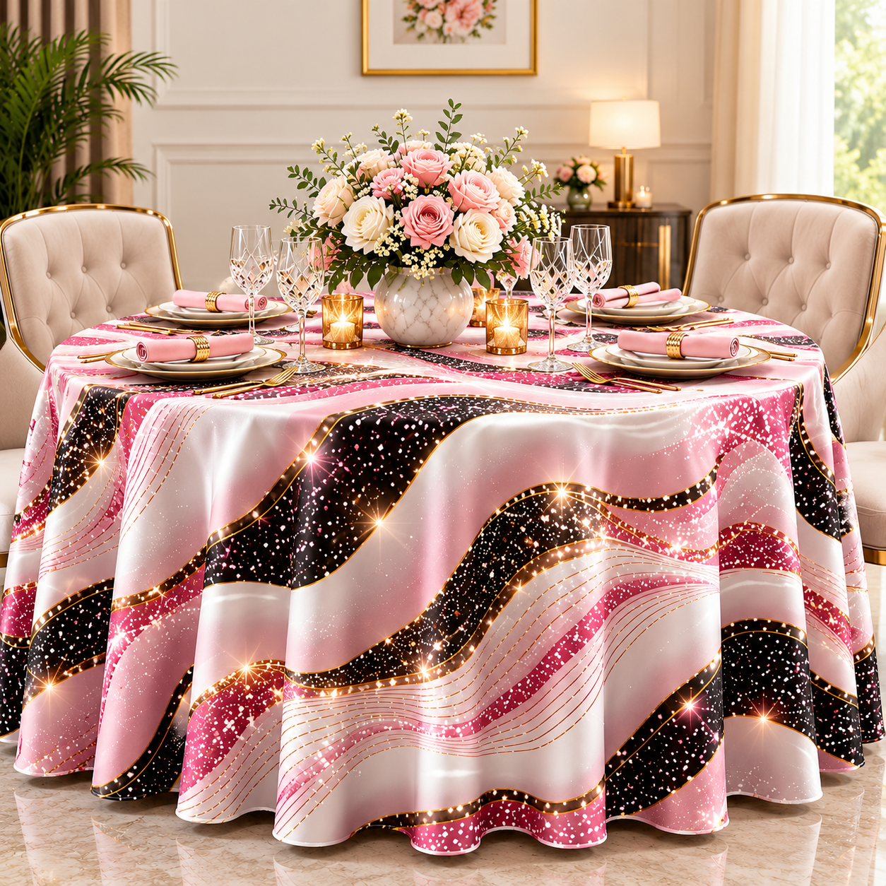 Round Table Cover