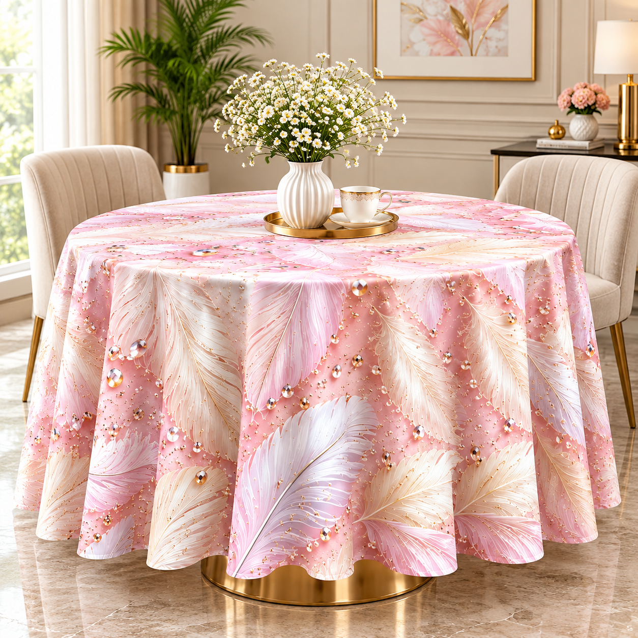 Round Table Cover