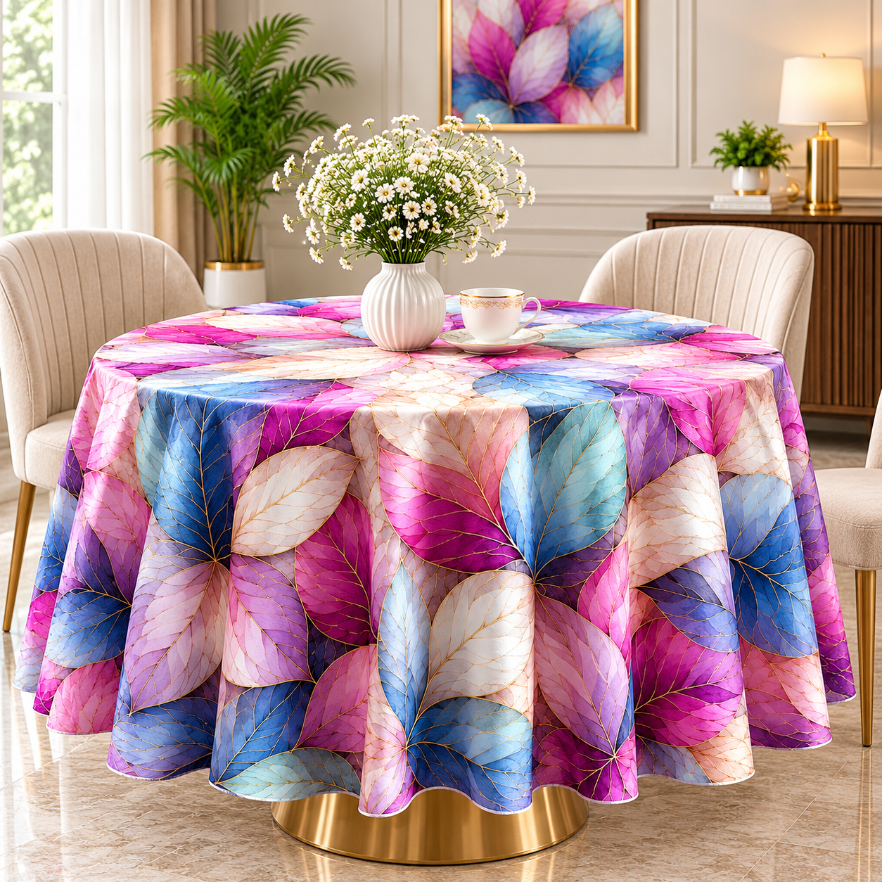 Round Table Cover