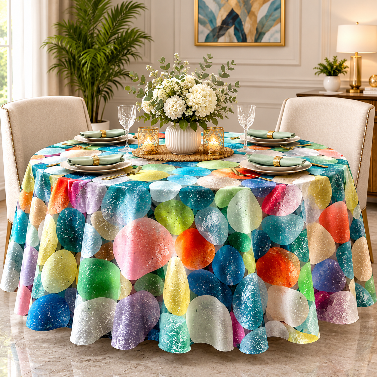Round Table Cover
