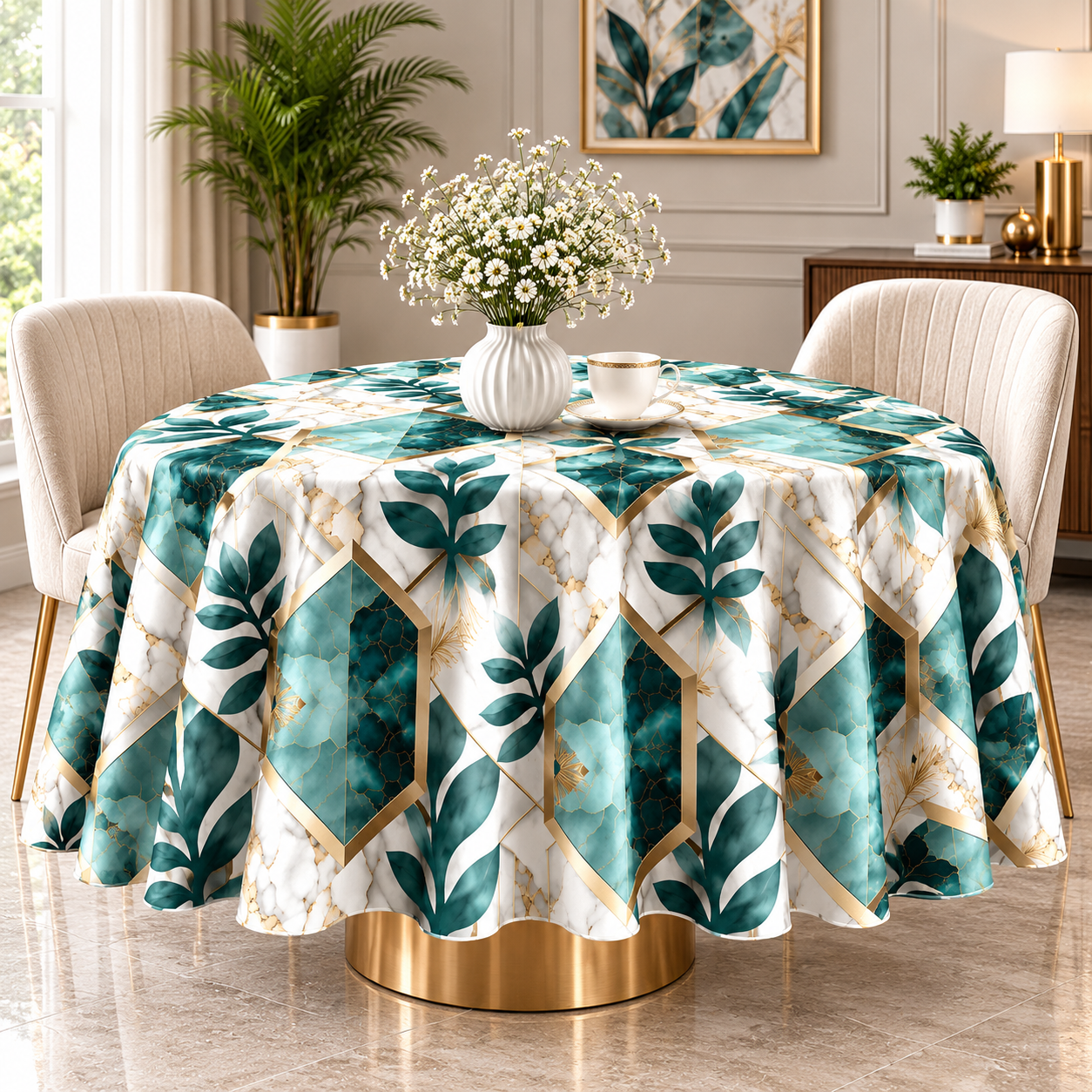 Round Table Cover