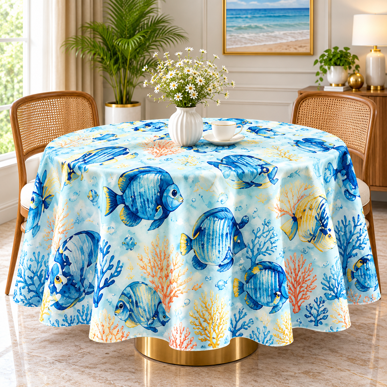 Round Table Cover