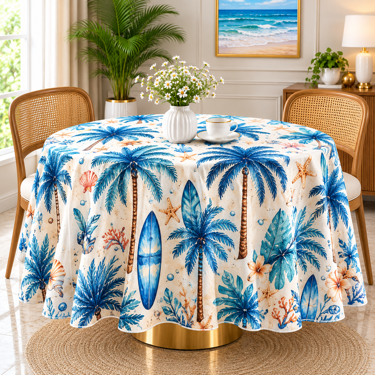 Round Table Cover
