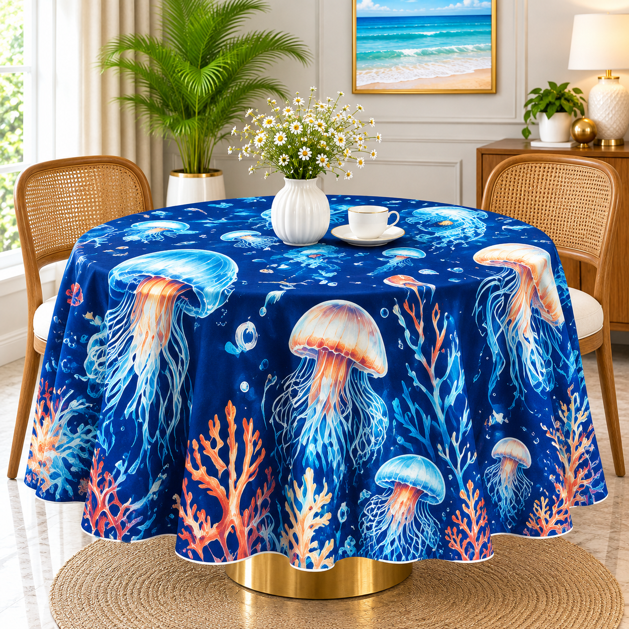 Round Table Cover