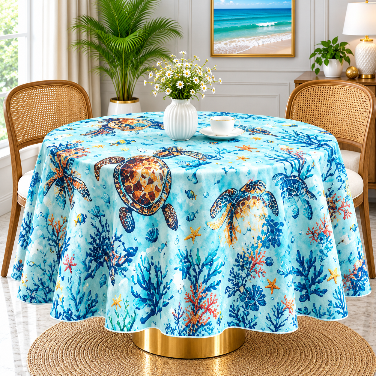 Round Table Cover