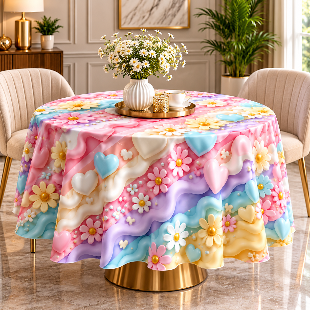 Round Table Cover