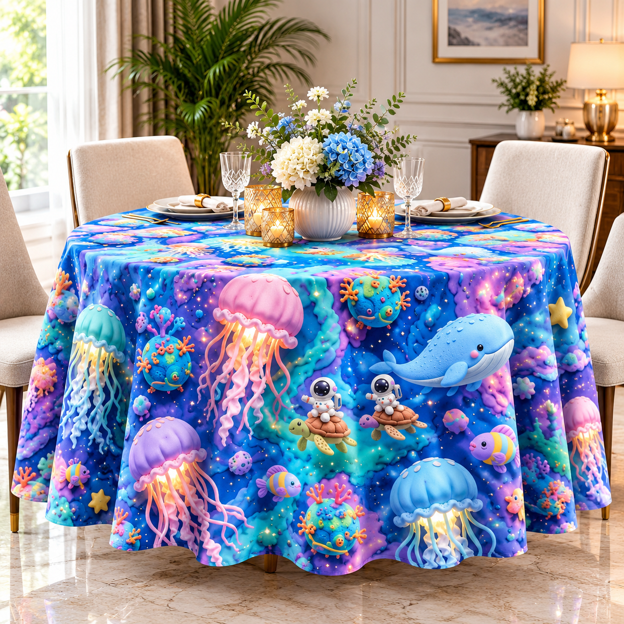 Round Table Cover