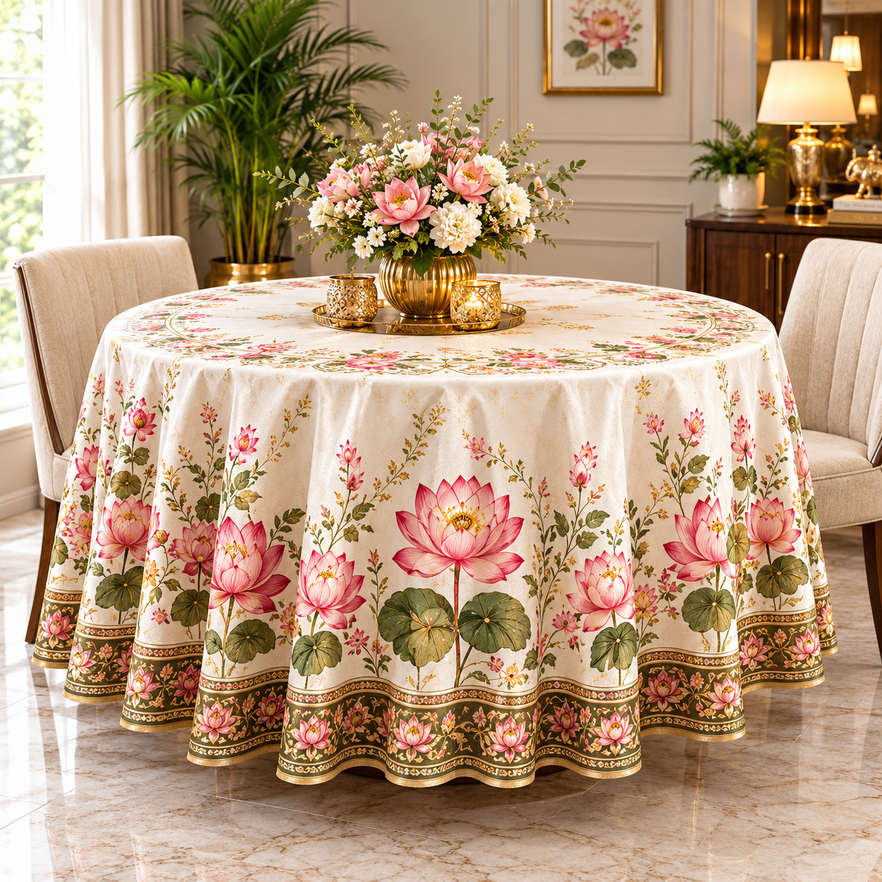 Round Table Cover