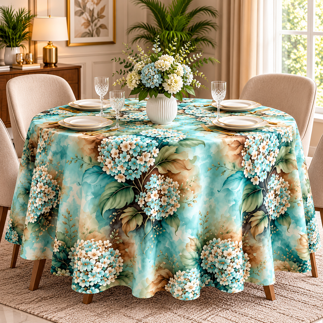 Round Table Cover