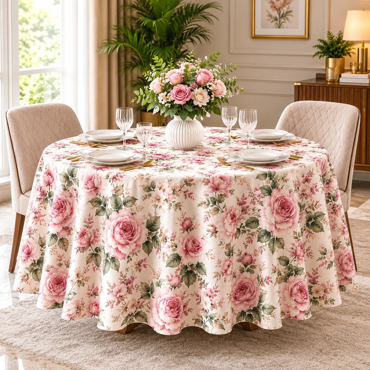 Round Table Cover