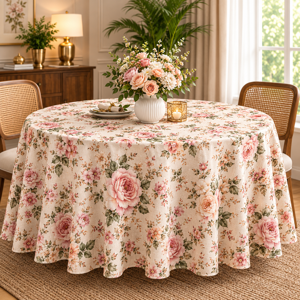 Round Table Cover
