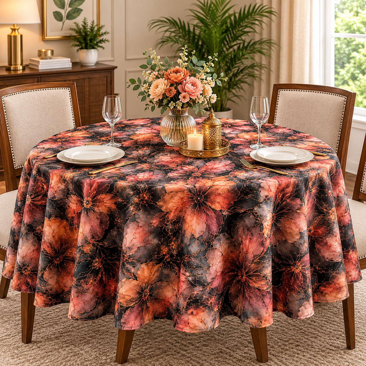 Round Table Cover