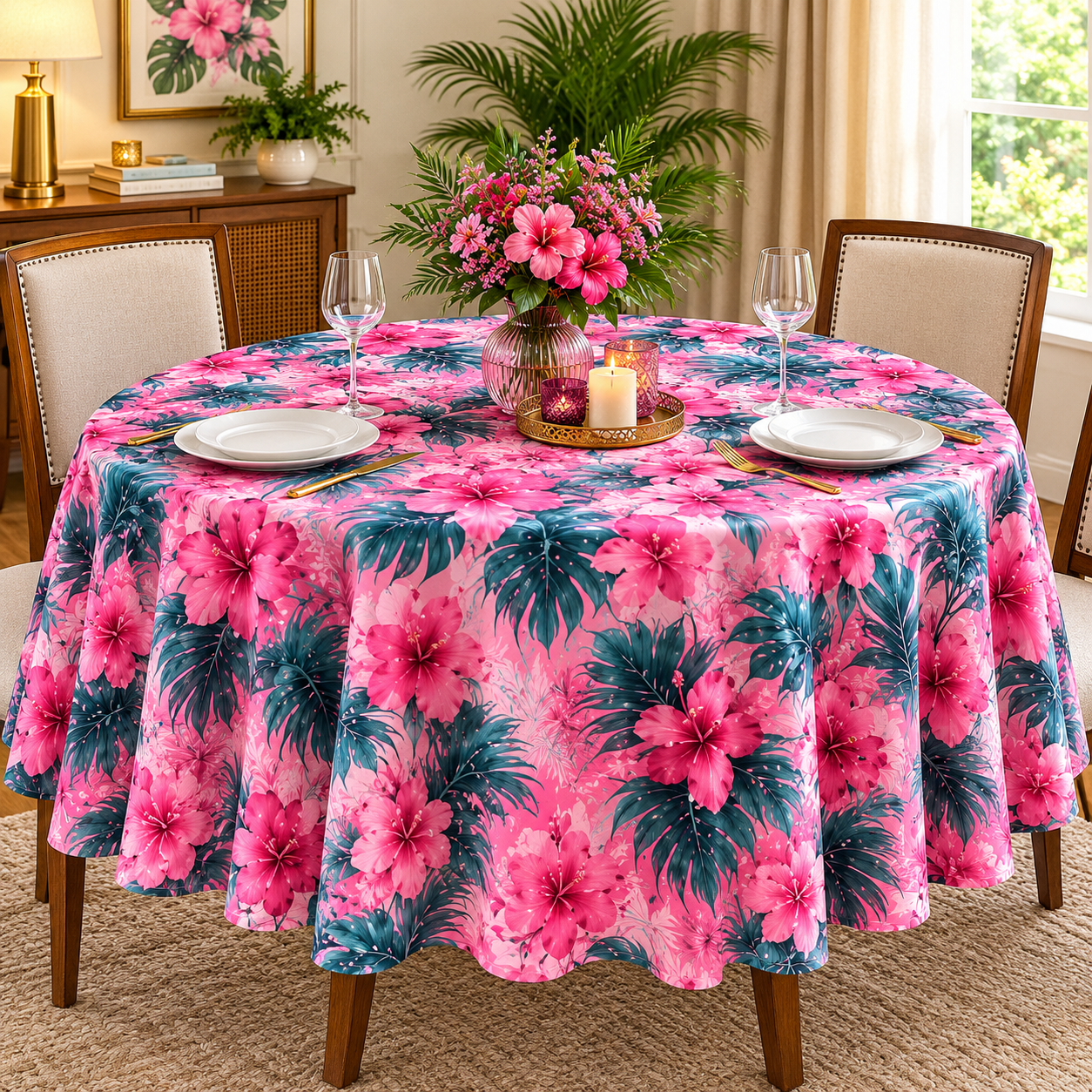 Round Table Cover