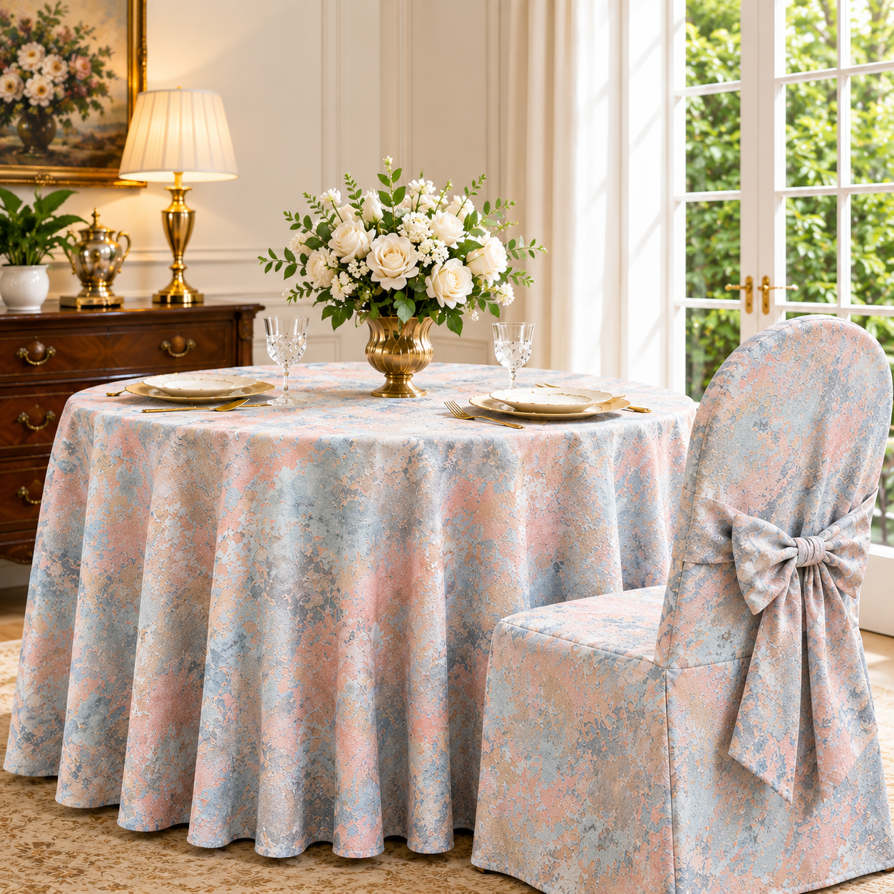 Round Table Cover