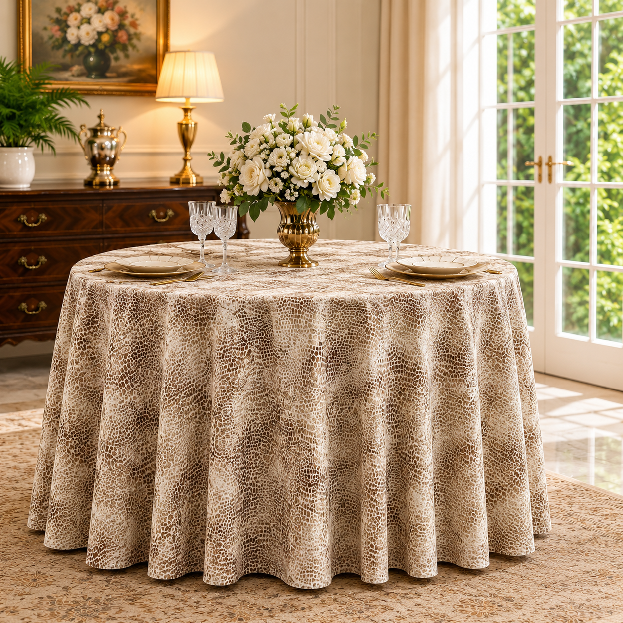 Round Table Cover