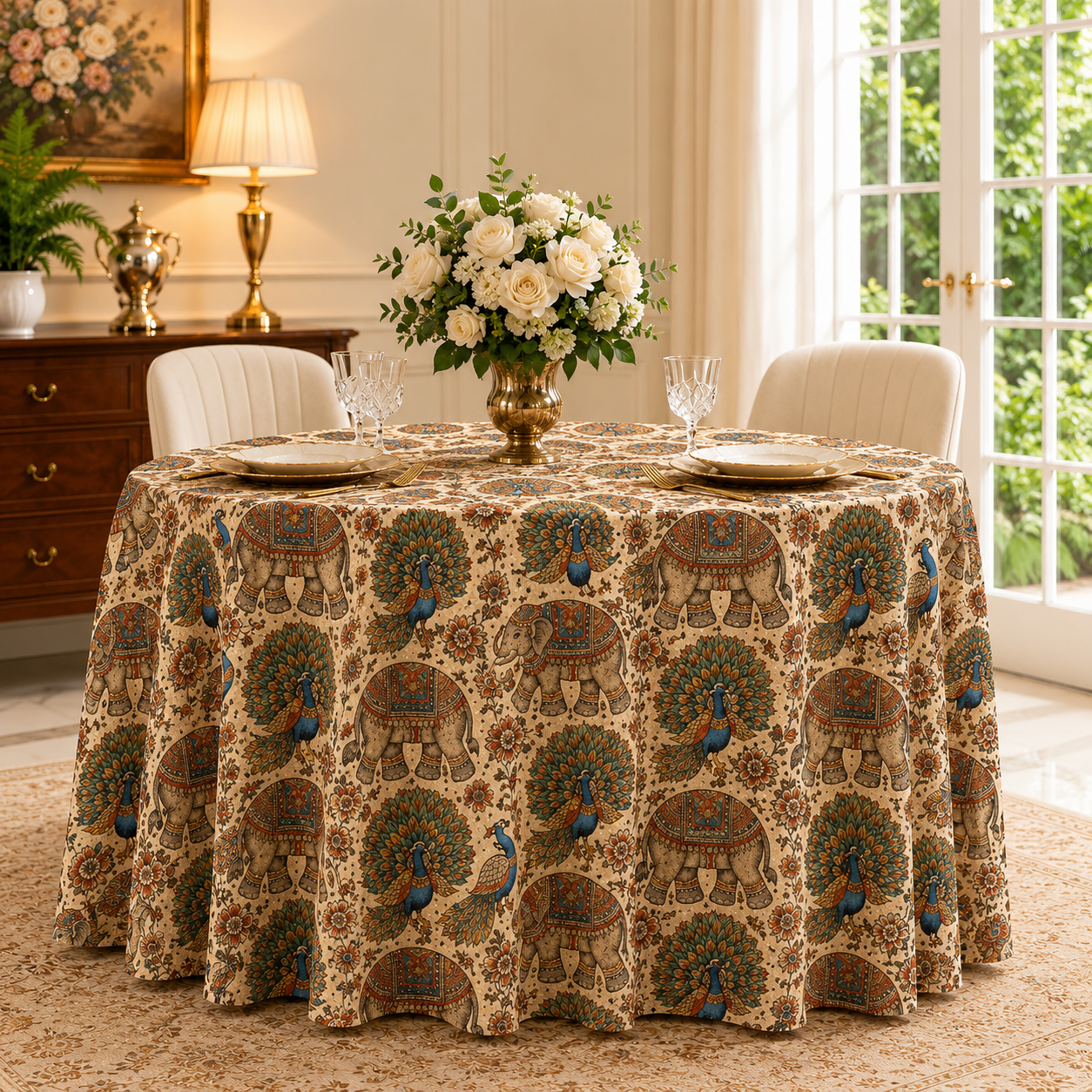 Round Table Cover