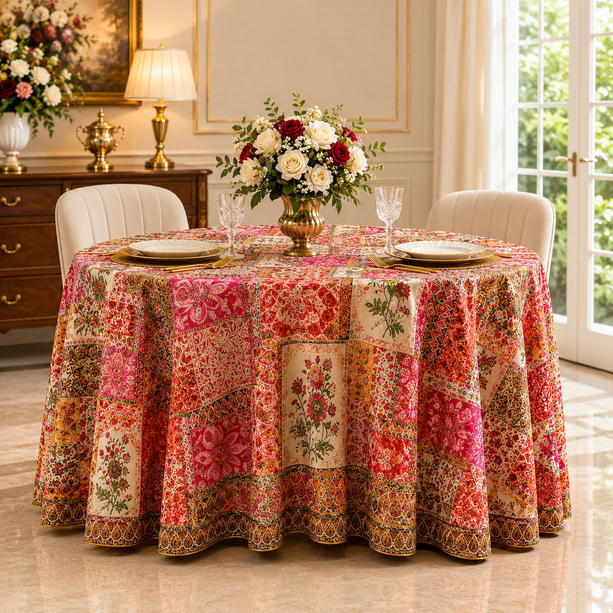 Round Table Cover
