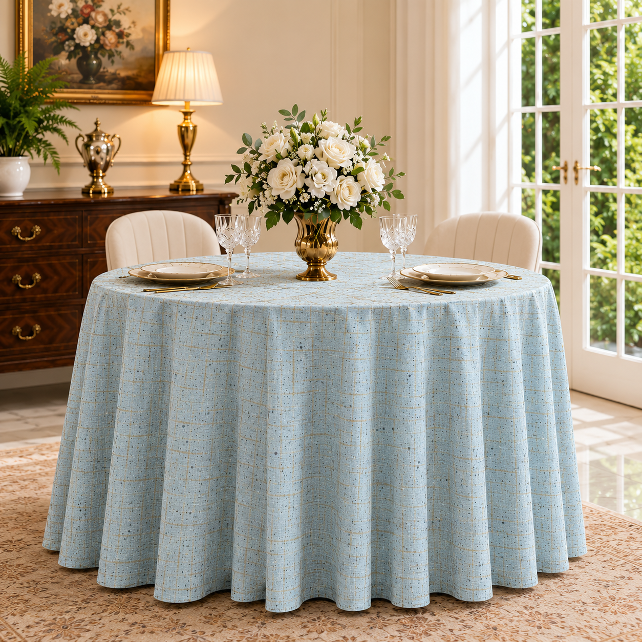 Round Table Cover