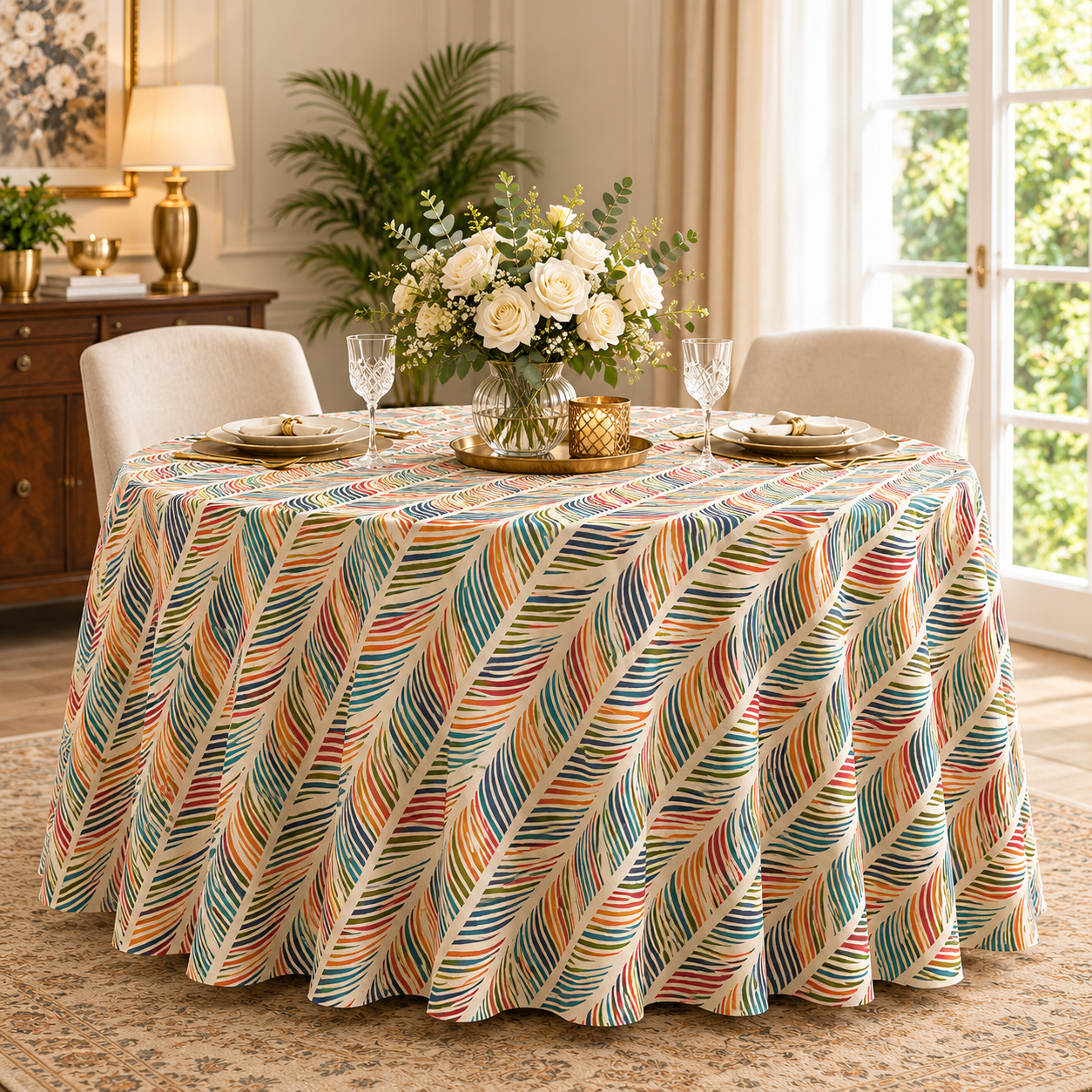Round Table Cover