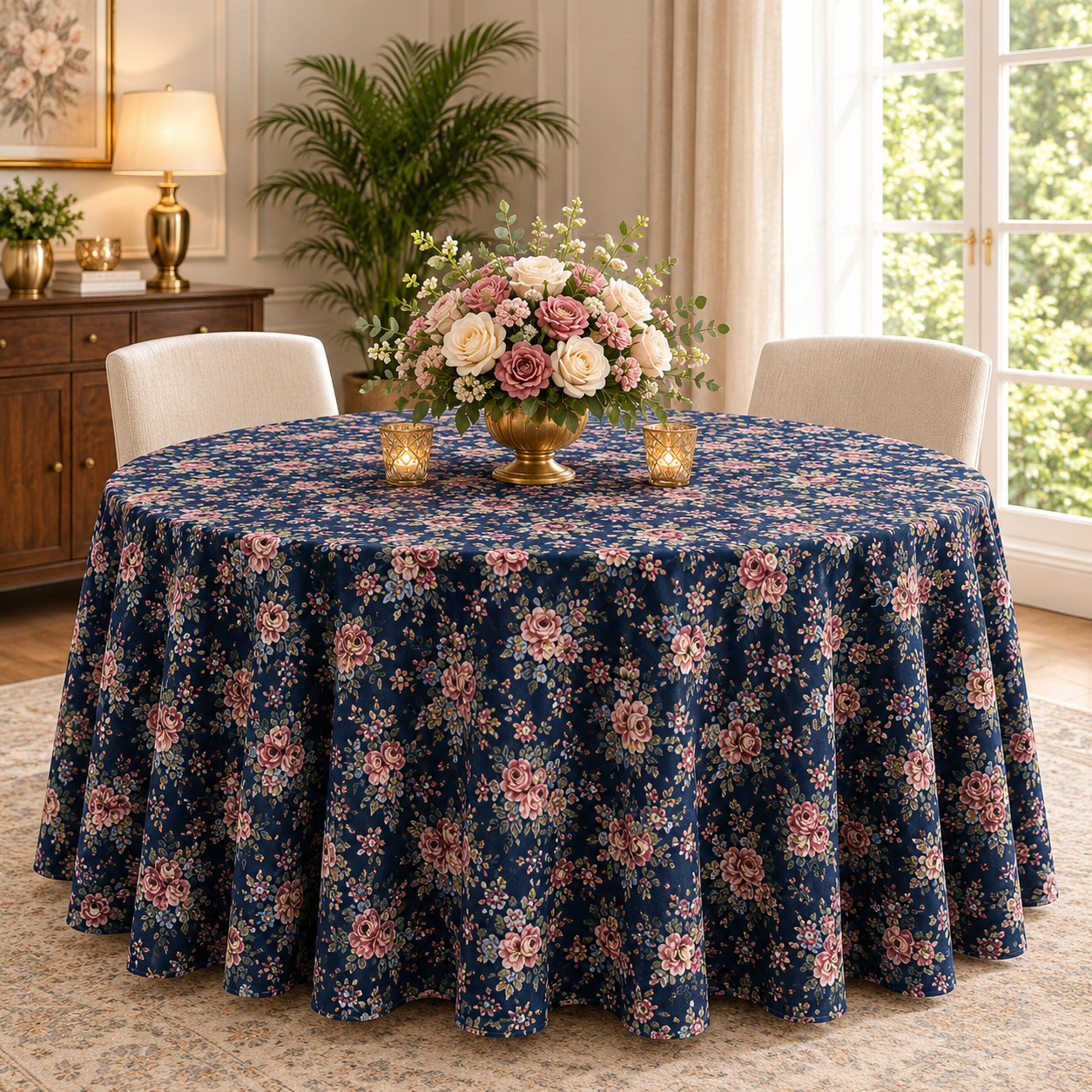 Round Table Cover
