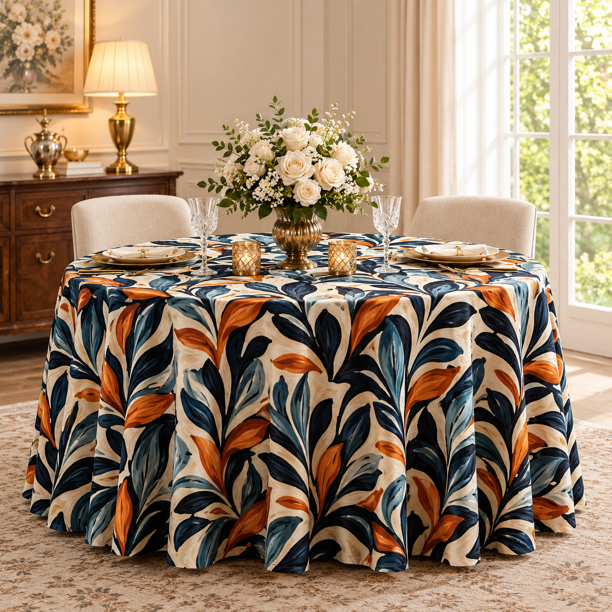 Round Table Cover