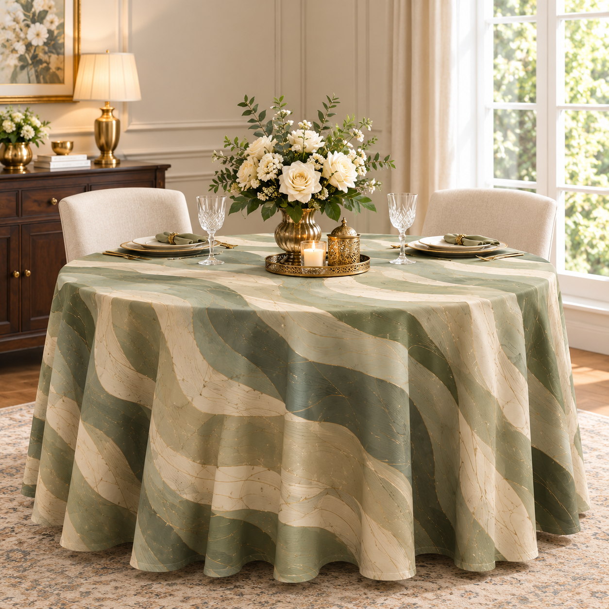 Round Table Cover