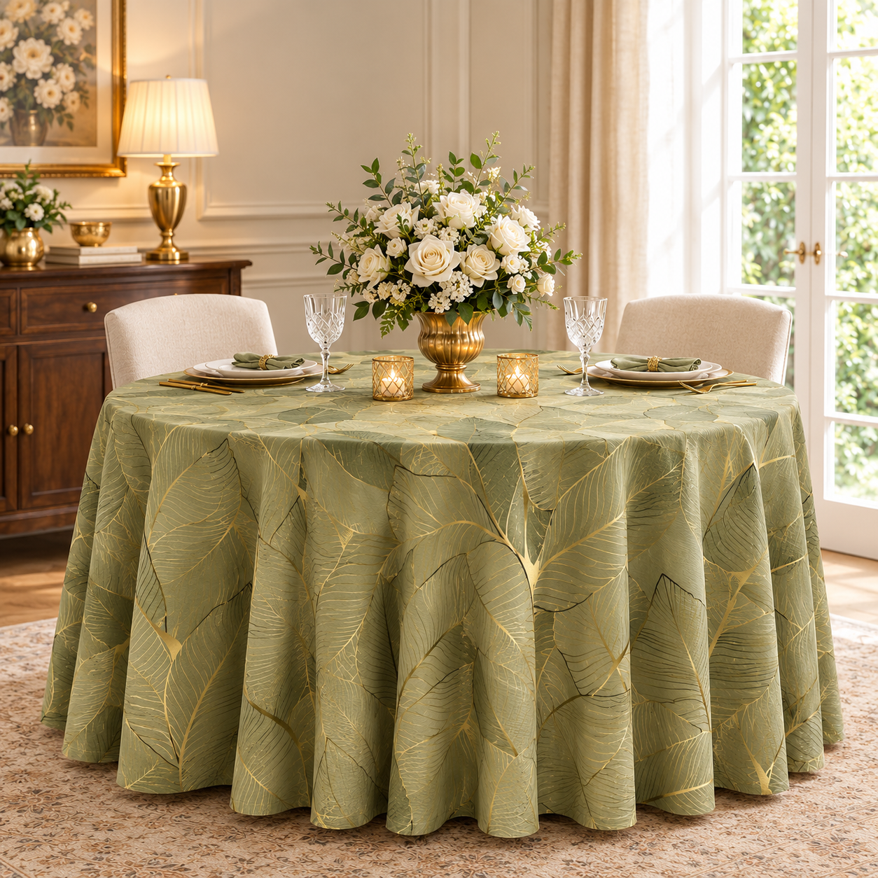 Round Table Cover