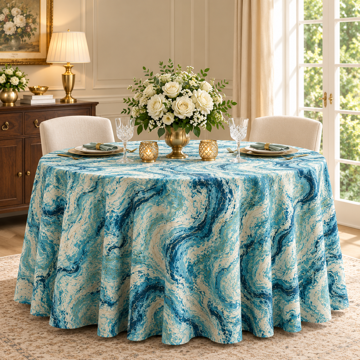 Round Table Cover