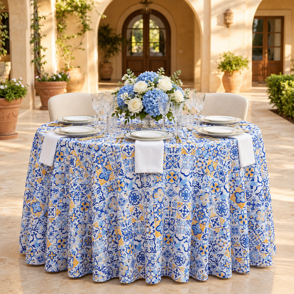 Round Table Cover