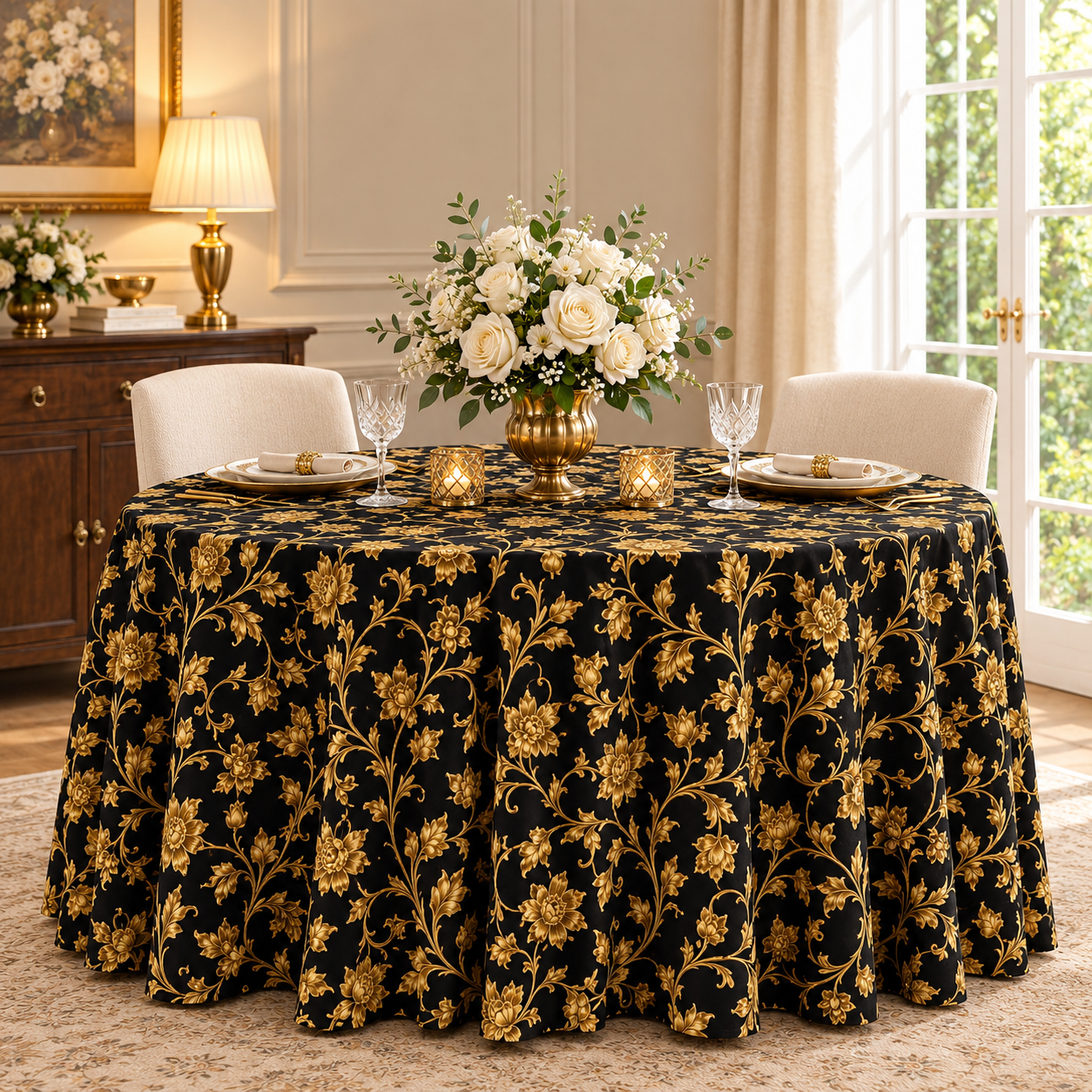 Round Table Cover