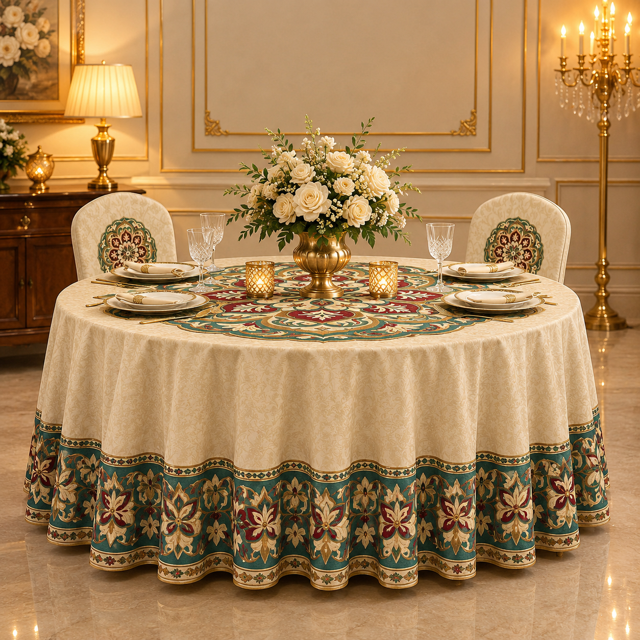 Round Table Cover