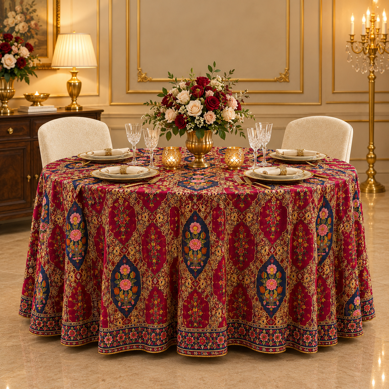 Round Table Cover