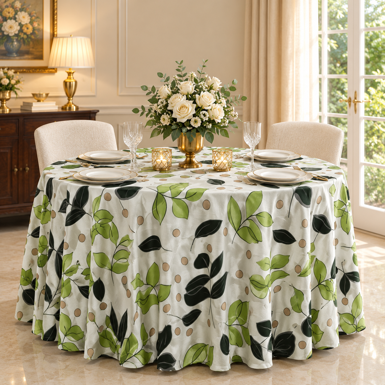 Round Table Cover
