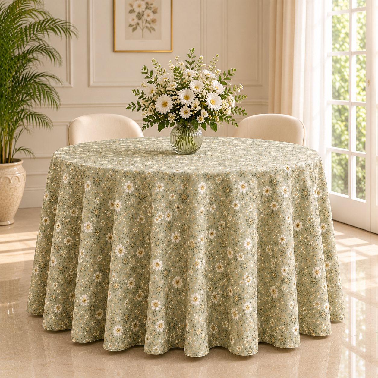 Round Table Cover