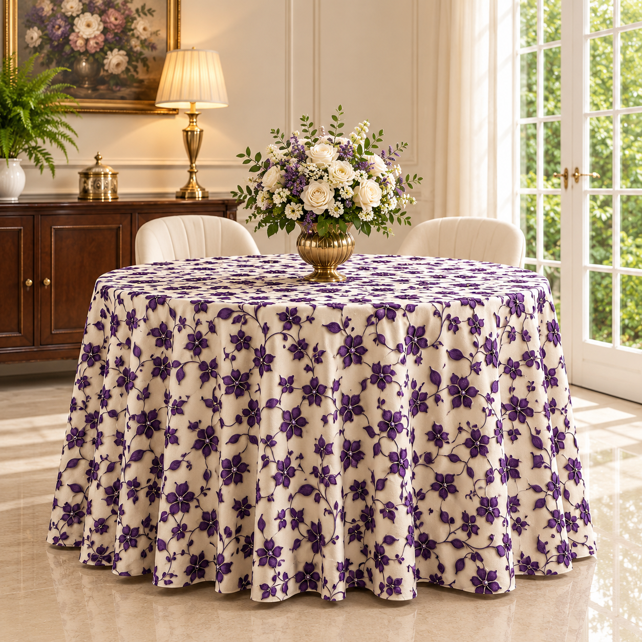 Round Table Cover