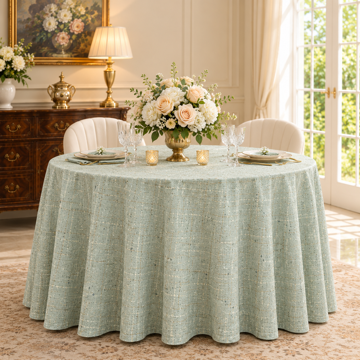 Round Table Cover