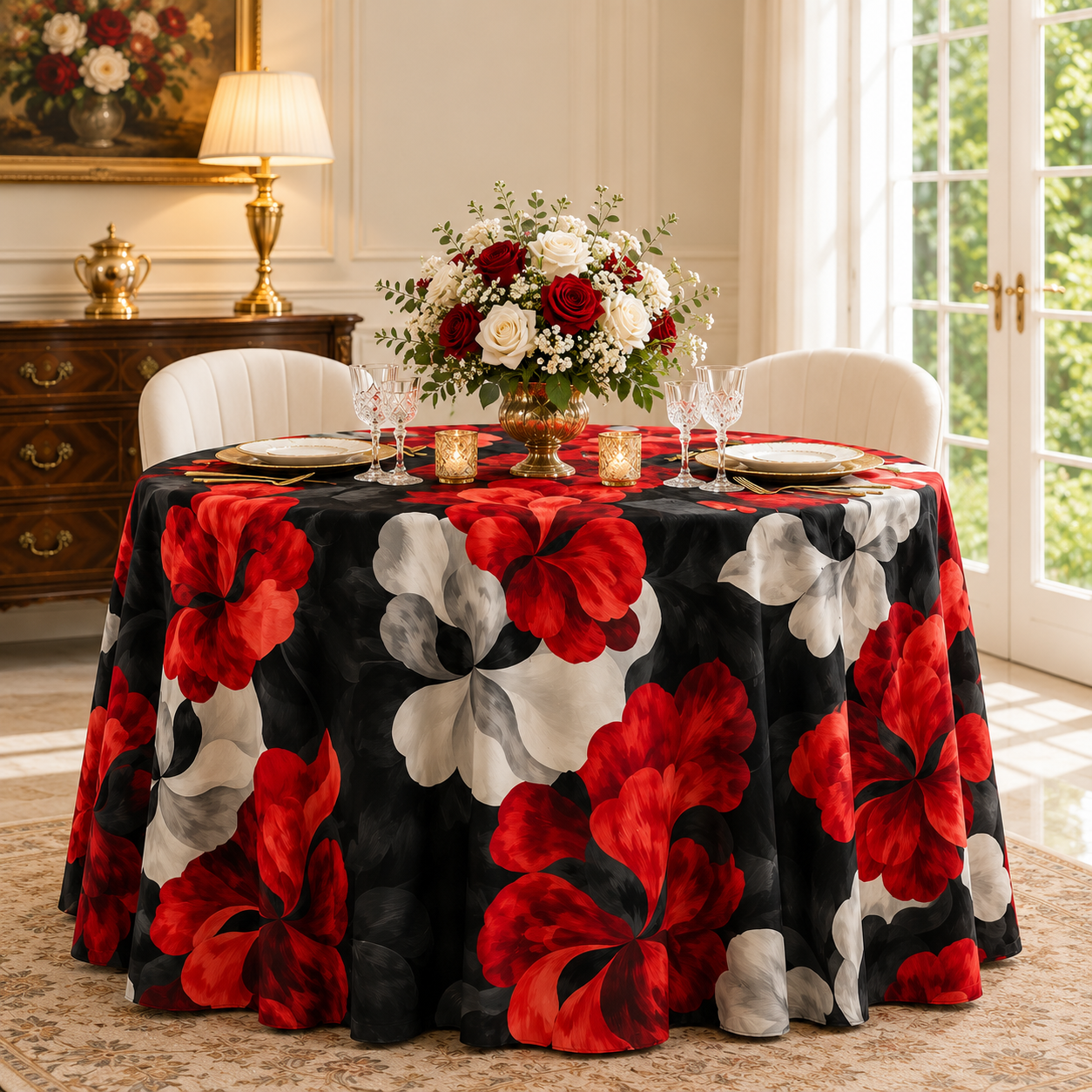 Round Table Cover