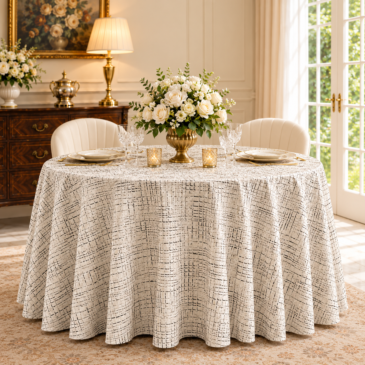 Round Table Cover
