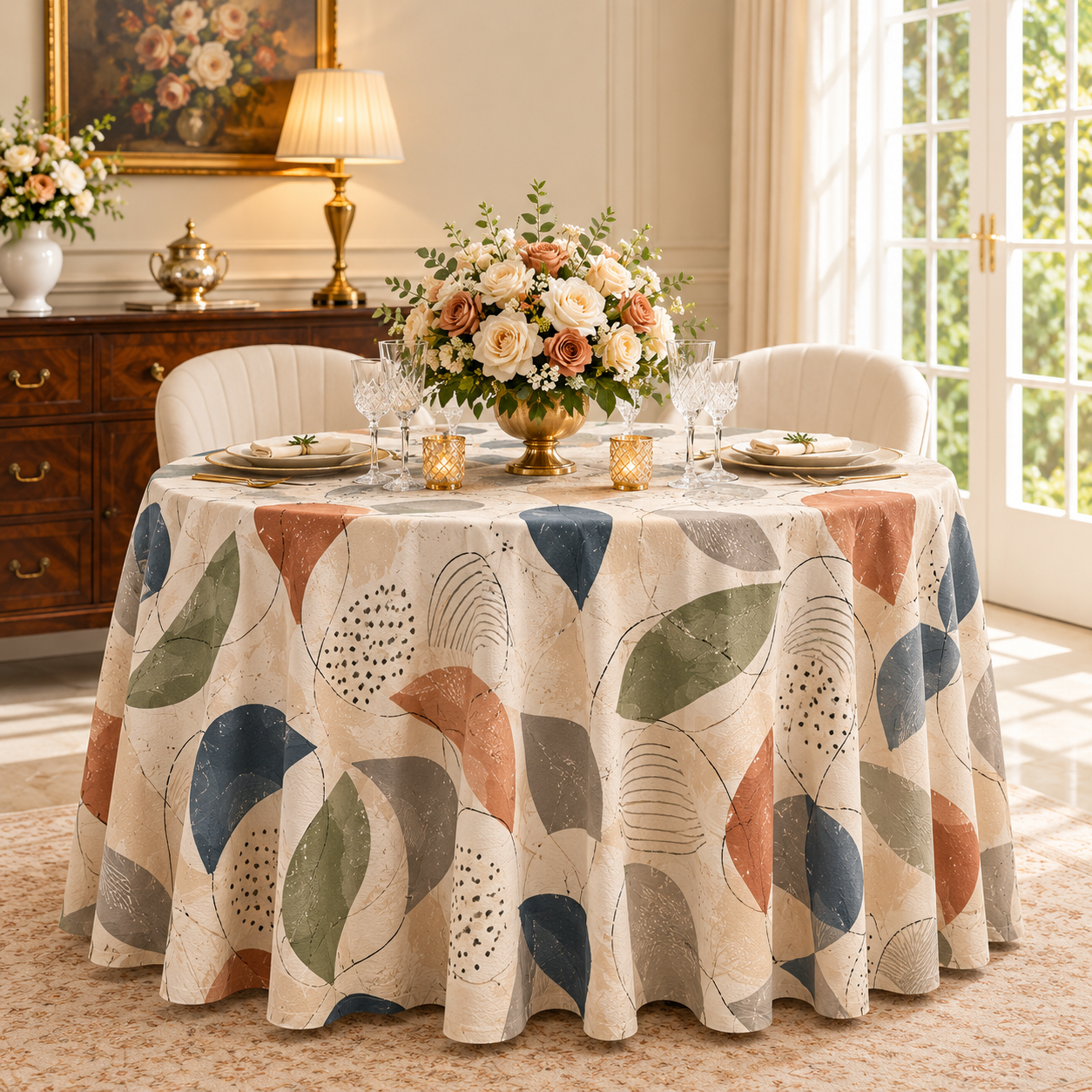 Round Table Cover