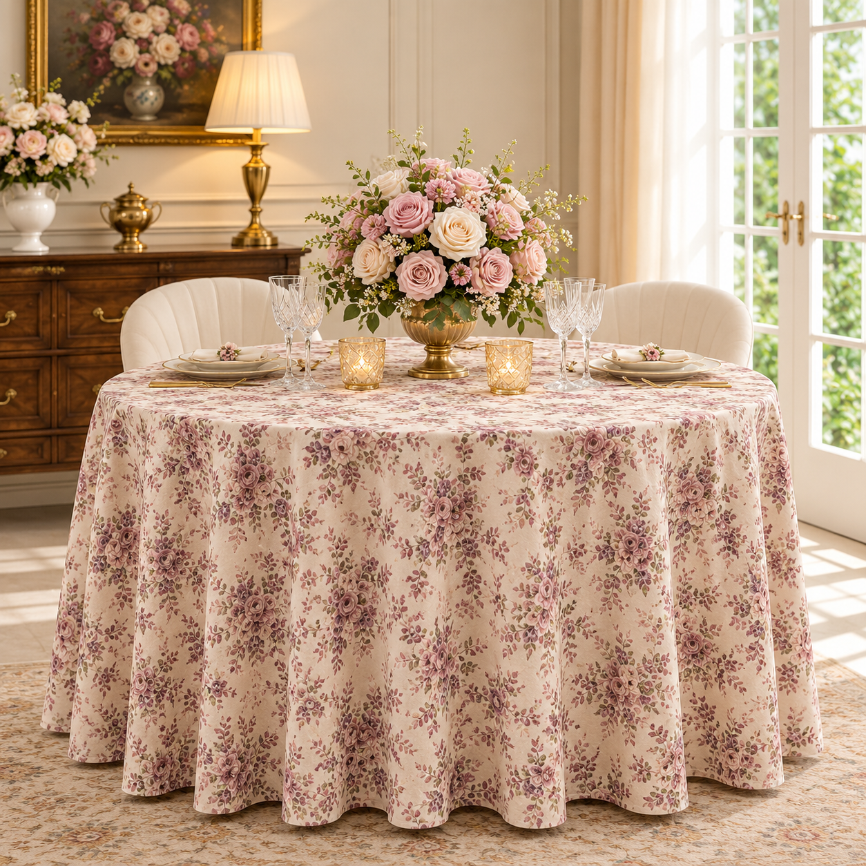 Round Table Cover