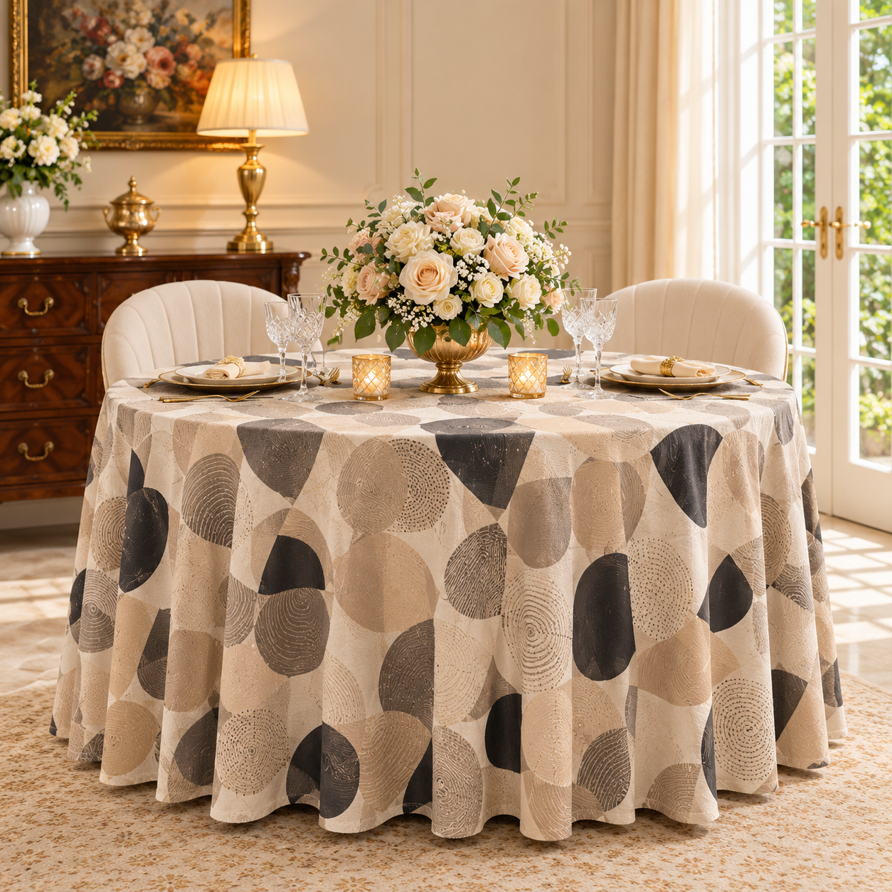 Round Table Cover