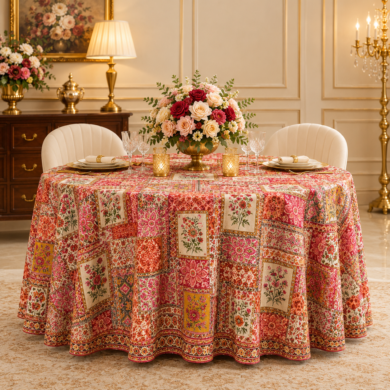 Round Table Cover