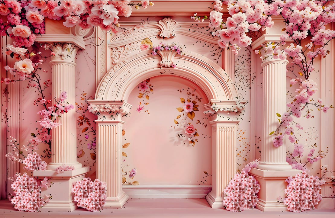 Back Drop Pink